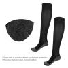 Heated Socks for Men Women Rechargeable Washable 2pairs Sports Compression Socks Constant Temperature Heated Aluminized Fiber Foot Warmer(Long) , Sports Compression Socks Heated Socks Aluminized F view 3
