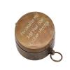 Solid Brass Compass Personalised Gifts for Men with Engraved Message, Graduation, Birthday & Romantic Gifts for Son, Father to Son view 3