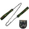Pocket Chain Hand Saw for Wood Cutting Outdoor Hiking Camping Survival Gear Garden Work with Carrying Pouch view 1