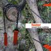 Pocket Chain Hand Saw for Wood Cutting Outdoor Hiking Camping Survival Gear Garden Work with Carrying Pouch view 4