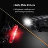 XARONF Mountain Bike Lights for Night Riding, USB Bicycle Headlight Waterproof Bike LED Lights Front and Back Super Bright Rechargeable Cycling Lights for Road Bike view 2