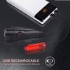 XARONF Mountain Bike Lights for Night Riding, USB Bicycle Headlight Waterproof Bike LED Lights Front and Back Super Bright Rechargeable Cycling Lights for Road Bike view 4