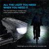 XARONF Bike Lights Front and Back, Bright USB Rechargeable Bike Light Set, 3 Modes Waterproof Bike Headlight Taillight for Cycling Road Mountain view 3