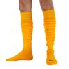 SLEEFS Yellow Gold Scrunch Football Socks - KneeHigh MoistureWicking Extra Long Football Socks for Men, Women & Youth - PreScrunched Design, Enhanced Grip & Shin Guard Support view 1