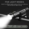 XARONF Super Bright Bike Light USB Rechargeable, LED Bicycle Headlight Front Lights, IPX6 Waterproof, Easy to Install for Men Women Kids Cycling Safety Flashlight view 2