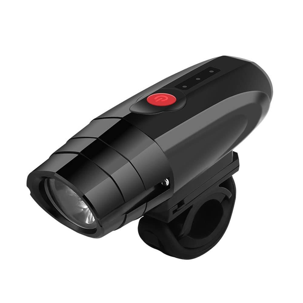 XARONF USB Rechargeable Bike Light Set, Bike Headlight, Super Bright Headlight Front Lights, 4 Light Mode Fits All Bicycles, Mountain, Road