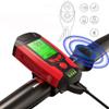 XARONF Bike Lights, USB Rechargeable, Super Bright Front Headlight Bicycle Light, 5 Light Modes, with Speedometer Calorie Counter for Road Mountain Cycling (Color : Blue) view 2