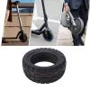 10 Inch Electric Scooter Tire, 90/55-6 Off Road Vacuum Tire, Explosion-proof Rubber Solid Tubeless Wheels Front Rear Black Scooter Tyre Replacement view 3