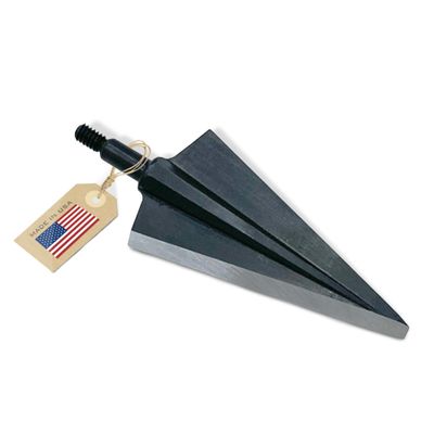 Vantage Point Archery VPA 1 1/8" 2 Blade 300 Grain Right Single Bevel Broadhead, Screw-in, 1045 Carbon Tool Steel 50-52 Rockwell, 3 Pack, Made in The USA