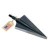 Vantage Point Archery VPA 1 1/8" 2 Blade 300 Grain Right Single Bevel Broadhead, Screw-in, 1045 Carbon Tool Steel 50-52 Rockwell, 3 Pack, Made in The USA view 1
