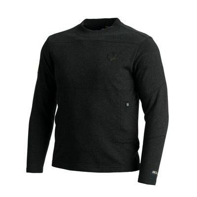 ScentLok Bowhunter Elite Trek Electric Heated Merino Wool Base Layer Thermal Shirt for Men (X-Large, Blackout)