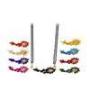 Gold Finish Metal 9 Colour of Navratri Special Stylish Multicolour Combo Mangalsutra for Women By Indian Collectible view 1