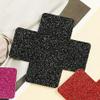 Celamirio Black Pasties Disposable Nipple Covers 4 Pairs view 3