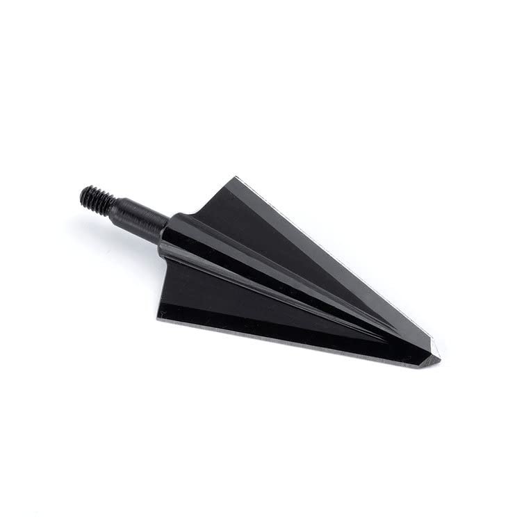 Vantage Point Archery VPA 1 1/8" 2 Blade 250 Grain Double Bevel Broadhead, Screw-in, 1045 Carbon Tool Steel 50-52 Rockwell, 3 Pack, Made in The USA
