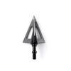 VPA 1 1/8" 3 Blade 100 Grain Vented 3-Blade Broadhead, Screw-in, 1045 Carbon Tool Steel 50-52 Rockwell, 3 Pack, Made in The USA view 2