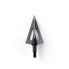 Vantage Point Archery VPA 1 1/8" 3 Blade 125 Grain Vented 3-Blade Broadhead, Screw-in, 1045 Carbon Tool Steel 50-52 Rockwell, 3 Pack, Made in The USA view 2