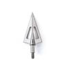 Vantage Point Archery VPA 1 1/8" 3 Blade 125 Grain Vented 3-Blade Broadhead, Screw-in, Stainless Steel 40-42 Rockwell, 3 Pack, Made in The USA view 2