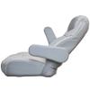 Boat Wide Reclining Helm Seat | Gray Vinyl 30 3/8 x 25 3/4 x 33 Inch view 3