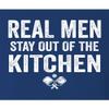 5X-Large Royal Mens Real Men Stay Out of The Kitchen Pickleball Funny T-Shirt view 3