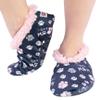 Lazy One Fuzzy Feet Slipper Socks for Women, Cute Fleece-Lined House Slippers, Cute Animal Designs (Cat Mom, L/XL) view 2