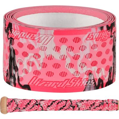 Lizard Skins DSP Ultra 1.8mm Bat Grip Next-Gen Durasoft Polymer Baseball & Softball Bat Tape (Pink Camo)