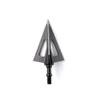 VPA 1 1/4" 3 Blade 125 Grain Vented 3-Blade Broadhead, Screw-in, 1045 Carbon Tool Steel 50-52 Rockwell, 3 Pack, Made in The USA view 2