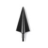 Vantage Point Archery VPA 1 1/4" 2 Blade 300 Grain Double Bevel Broadhead, Screw-in, 1045 Carbon Tool Steel 50-52 Rockwell, 3 Pack, Made in The USA view 2