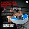 Moldable Adult Contact Sports Mouth Guard w/Vented Case | Breathable Custom Fit Mouthpiece for Men & Women | Boil and Bite Mouthguard for MMA, Boxing, Jiu Jitsu, Wrestling, Grappling, Hockey & Sports view 4