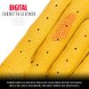 Franklin Sports MLB Batting Gloves - CFX Pro Adult + Youth Batting Gloves Pair - Baseball + Softball Gear - Premium Pro-Quality Leather - Yellow Highlight - Adult Extra Large view 2