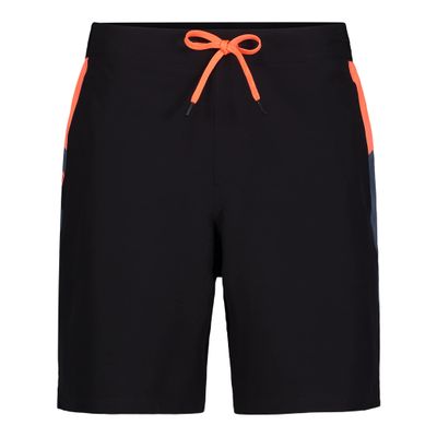 Under Armour UA Vented Waistband Color Block Short, Black Vented Waistband, SM
