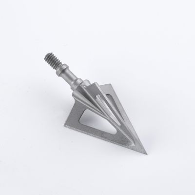 VPA 1 1/8" 3 Blade 100 Grain Vented 3-Blade Broadhead, Screw-in, Stainless Steel 40-42 Rockwell, 3 Pack, Made in The USA