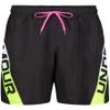 Under Armour Men's Volley Swim Trunks, UPF 50+ Sun Protection, Drawstring Closure & Elastic Waistband, Black Breeze, MD view 1