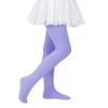 Century Star Girls Ballet Tights Toddler-Super Soft Footed Dance Tights for Kids 1 Pack Light Purple 9-14 Years view 3