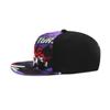 Mitchell & Ness Toronto Raptors NBA Hyper Loops DNA Snapback Hat Adjustable Cap - Black/Purple view 2