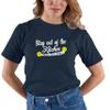 5X-Large Navy Blue Mens Stay Out of The Kitchen Play Pickleball Funny Gift T-Shirt view 2