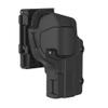 92 Holster and 9mm Magazine Pouch M9 92fs Holster Outside Waistband Open Carry Belt Clip Right Hand (92 360 Degree Adjustable) view 2