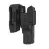 92 Holster and 9mm Magazine Pouch M9 92fs Holster Outside Waistband Open Carry Belt Clip Right Hand (92 360 Degree Adjustable) view 3