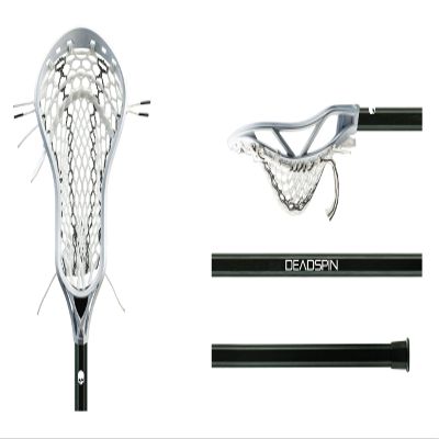 Deadspin Assassin Premium Lacrosse Stick Black/White 30