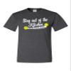 X-Large Heather Black Mens Stay Out of The Kitchen Play Pickleball Funny Gift T-Shirt view 3