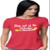 XX-Large Red Women Stay Out of The Kitchen Play Pickleball Funny Gift T-Shirt view 2