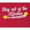 XX-Large Red Women Stay Out of The Kitchen Play Pickleball Funny Gift T-Shirt view 4