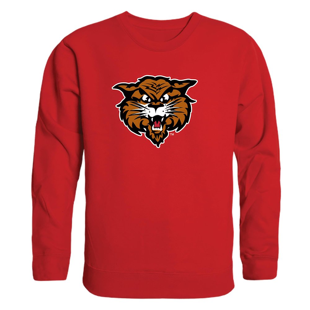 W Republic NDSCS Wildcats College Crewneck Pullover Sweatshirt, Adult Unisex, Red, X-Large - NCAA Officially Licensed Apparel