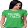 3X-Large Kelly Green Women Pickleball Legend Funny Gift Idea T-Shirt view 2