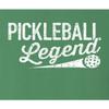 3X-Large Kelly Green Women Pickleball Legend Funny Gift Idea T-Shirt view 4