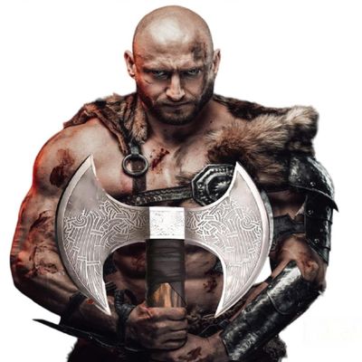MDM-Ax106 24" Double Headed Viking Axe Handmade High Carbon Steel Battle Axe with Rosewood Shaft | Double Sided Dane Axe | Custom Gift for Men | Christmas