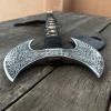 MDM-Ax106 24" Double Headed Viking Axe  Handmade High Carbon Steel Battle Axe with Rosewood Shaft | Double Sided Dane Axe | Custom Gift for Men | Christmas view 2