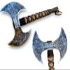 MDM-Ax106 24" Double Headed Viking Axe  Handmade High Carbon Steel Battle Axe with Rosewood Shaft | Double Sided Dane Axe | Custom Gift for Men | Christmas view 4