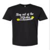3X-Large Black Mens Stay Out of The Kitchen Play Pickleball Funny Gift Deluxe Soft T-Shirt view 1