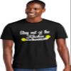 3X-Large Black Mens Stay Out of The Kitchen Play Pickleball Funny Gift Deluxe Soft T-Shirt view 2