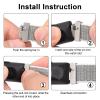 Nylon Ace 3 Bands Compatible with Fitbit Ace 3 Straps - Soft Skin-Friendly Breathable Ace 3 Bands for Watch Band Wrist Strap Bracelet Accessories (Gray) view 3